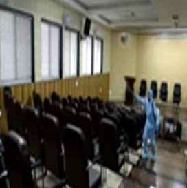 Electrostatic Disinfection Sanitizing Systems